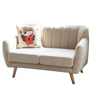 Sofa Ruang Tamu Hemat Ruang Modern Sofa Kecil Nyaman Populer Kursi Lengan Sederhana dan Nyaman untuk Grosir