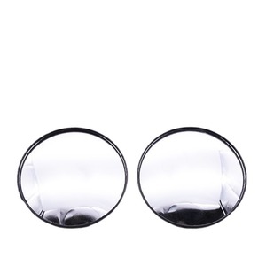 Rétroviseur convexe rond pour moto, véhicule électrique, support de guidon, matériau plastique - Product Image 2
