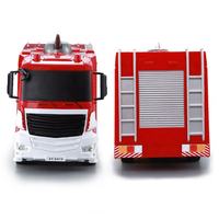 Camion de pompiers télécommandé DOUBLE Eagle E572-003 RC 2,4 GHz à l'échelle 1/26 avec pulvérisateur pour enfants