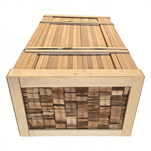 <span class=keywords><strong>Tavole</strong></span> per Pavimentazione in <span class=keywords><strong>Legno</strong></span> <span class=keywords><strong>di</strong></span> <span class=keywords><strong>Cedro</strong></span> Rosso Massiccio <span class=keywords><strong>di</strong></span> Alta Qualità, Design Moderno - Product Image 5