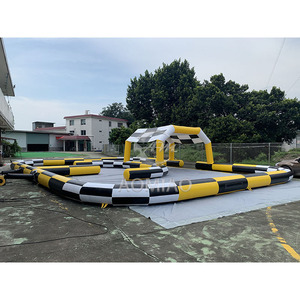 Đồ Chơi Đua Xe Có Thể Bơm Hơi Ngoài Trời Cho Trẻ Em Cản Xe Đua Đường Đua - Product Image 4