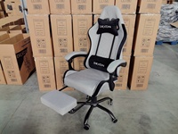 Nouvelle Chaise de Gaming en Tissu 2026 pour Salle de Jeu avec Soutien Lombaire Réglable