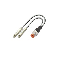 Interrupteur magnétique M12 mâle 3/4 broches avec indicateur LED, connecteur de capteur pour cylindre pneumatique, automatisation