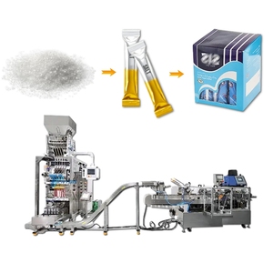 Máquina automática de envasado en barra de polvo de bebida con sabor a fruta de varias pistas Máquina de envasado de polvo de mezcla de bebidas de electrolitos de 8 carriles - Product Image 3