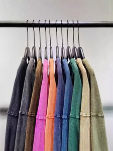 Nouveau Sweat-shirt Unisexe Oversize en Coton Lavé Effet Vieilli, Pull Ample Noir à Manches Longues pour Homme et Garçon - Product Image 2