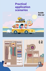 Nhà Máy Giá <span class=keywords><strong>Tiny</strong></span> biểu tượng tùy chỉnh khử mùi nước hoa thẻ Hot Bán đa kịch bản dễ thương động vật phim hoạt hình nước hoa thẻ - Product Image 4