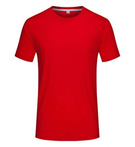 เสื้อยืดสีพื้นเรียบๆ สำหรับโฆษณาและโปรโมชั่น ขายส่ง เป็นของขวัญส่งเสริมการขาย - Product Image 3