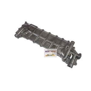 <strong>Excavator</strong> <strong>Spare</strong> <strong>Part</strong> D6AC Engine Oil Cooler Cover ME054053 Radiator Cooler Cover <strong>Parts</strong> for <strong>Hyundai</strong> Engine - Product Image 3