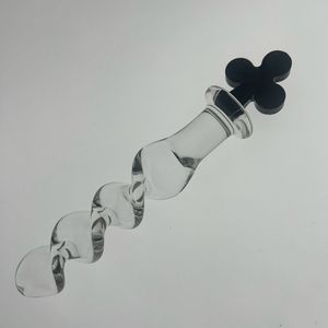 女性と男性のための滑らかなガラスアナルセックス玩具デュアルユースGスポット前立腺マッサージ器 - Product Image 4