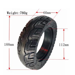 Pneu plein 200x60, pneus en caoutchouc de 8 pouces, marque <span class=keywords><strong>DEYOU</strong></span>, adapté aux scooters électriques - Product Image 2