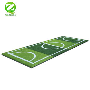 Gazon Artificiel QINGZHOU L013 de Qualité pour Terrain de Football, Non Rempli, Bon Marché, pour Toiture et Sports - Product Image 3