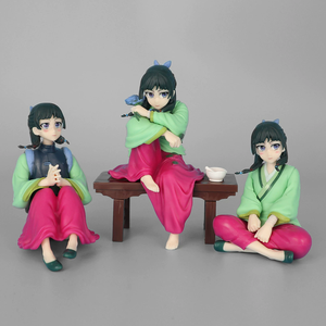 Nouveauté Nouvelle figurine en PVC de <span class=keywords><strong>la</strong></span> série animée <span class=keywords><strong>Maison</strong></span> de filles, Miao Miao assise, jouet de collection - Product Image 3