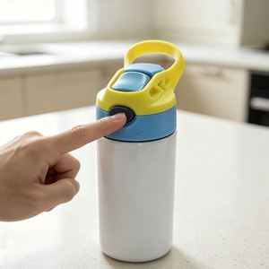 Bouteille d'eau personnalisée pour enfants de 12 oz avec sublimation et livraison gratuite - Product Image 5