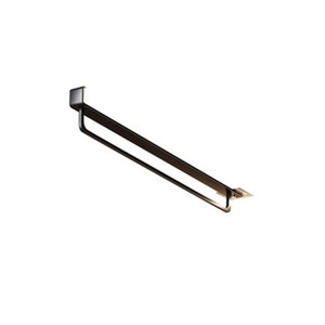 Porte-vêtements suspendu sans perçage, panneau fin pour armoire, quincaillerie universelle en acier au carbone pour rangement de vêtements - Product Image 4