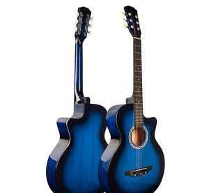 <span class=keywords><strong>Guitare</strong></span> acoustique de 38 pouces en bois de tilleul, 6 <span class=keywords><strong>cordes</strong></span>, <span class=keywords><strong>guitare</strong></span> <span class=keywords><strong>folk</strong></span>, <span class=keywords><strong>guitare</strong></span> en bois, instrument de musique pour débutants, adultes, enfants, meilleur cadeau - Product Image 5