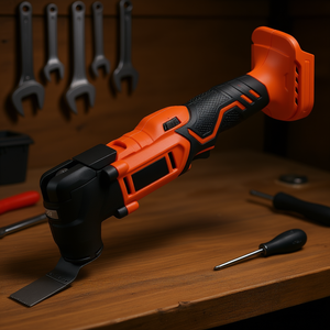 Herramienta Oscilante de 20V a Batería, 6 Velocidades, 8500-17000 OPM, Ángulo de 3.2 Grados, 8 Accesorios, Luz LED - Product Image 2