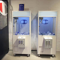 Machine à griffes personnalisée blanche pour peluches, distributeur de jouets vidéo à monnayeur pour enfants, type Gachapon