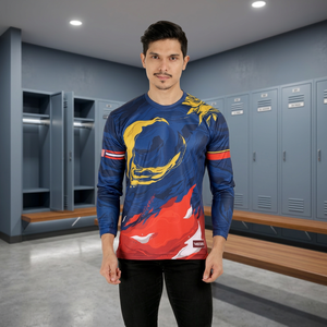 Uniforme Personalizado de Manga Corta, Transpirable, Sublimado, Camiseta de Fútbol, 100% Poliéster, Ropa Deportiva Unisex para Adultos - Product Image 2