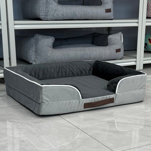 Lit pour chien grand format, lavable, écologique, imperméable, confortable, canapé pour chiens - Product Image 1