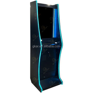 저렴한 가격 플러그 앤 플레이 수익 게임 캐비닛 32 "스크린 LED 조명 직렬 프로토콜 나무 기술 게임 캐비닛 봉투 게임 - Product Image 1