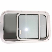 Nouvelle caravane de loisirs 2025 noire et blanche, bateau de plaisance, yacht, caravane, fenêtre en alliage d'aluminium, verre feuilleté, taille personnalisable