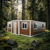 Casa Contenedor Expandible Moderna, Casa de Vacaciones Prefabricada, Villa Modular para Hospedaje, Airbnb para Hoteles y Resorts con Certificación CE