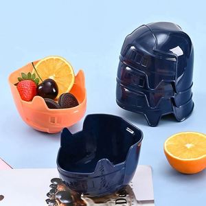 Gobelets à dessert miniatures en plastique écologiques personnalisés, en forme de casque de hockey, avec logo imprimé sur mesure, capacité de 15 oz, pour la crème glacée - Product Image 5