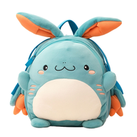 Sac à dos en peluche personnalisé avec logo, fabriqué sur mesure, motif animal anime, pour enfants