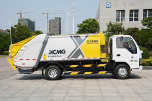 Yanqi — camion compact de ordures 3 tonnes, compact de déchets sous pression, à vendre, - Product Image 4