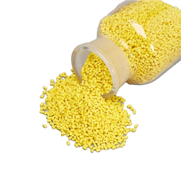 Yellow Color Masterbatch For Injection Molding Plastic product