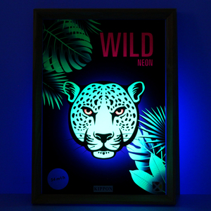 Tùy chỉnh PVC Pet KT bọt bảng dấu hiệu triển lãm quảng cáo hiển thị <span class=keywords><strong>Neon</strong></span> huỳnh quang Mực in logo quảng cáo nghệ thuật in Poster - Product Image 4