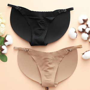 Bragas tridimensionales con relleno de esponja para mujer, bragas de realce, Tanga levantador de glúteos, Correa ajustada sin costuras, ropa interior sin costuras - Product Image 3