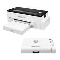 Imprimante DTF A3 L1800 2-en-1 avec four, circulation d'encre blanche, support technique à distance pour l'impression textile (feuilles et rouleaux)