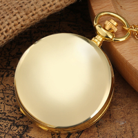 Montre de poche dorée à thème Princesse Lunaire Sakura avec chaîne, collier pendentif Bijou Guerrières Magiques pour cadeaux de cosplay