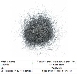 Alambre de Fibra de Acero Inoxidable con Extremo Curvado, Anticorrosión, <span class=keywords><strong>Resistente</strong></span> <span class=keywords><strong>al</strong></span> Fuego, para Construcción Marina, Refuerzo Duradero de <span class=keywords><strong>Cemento</strong></span> - Product Image 2