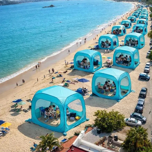 Tente de <span class=keywords><strong>camping</strong></span> gonflable de luxe pour <span class=keywords><strong>grande</strong></span> famille, facile à installer, pliable et portable, idéale pour la <span class=keywords><strong>location</strong></span> et la plage - Vente en gros fabricant - Product Image 2