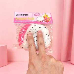 Juguete Antiestrés de Goma Ultrasuave con Forma de Pitaya, de Recuperación Lenta, para Aliviar el Estrés y la Descompresión, Ideal para Regalo - Product Image 4