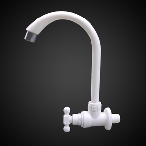 Robinet de cuisine en plastique PP avec poignée en T, faible MOQ, OEM Yunsu, pour salle de bain - Product Image 1