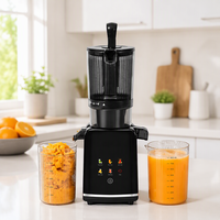 HGM Factory Groothandel Elektrische Oranje Machine Slow Juicer Masticating Cold Press Slow Juicer Groenten Fruit voor Thuisgebruik