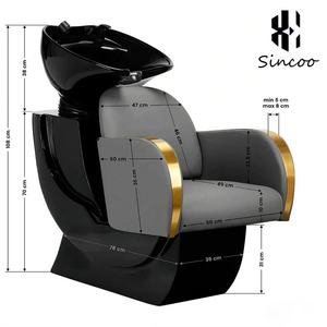 High Quality <b>Portable</b> Synthetic Leather Shampoo <b>Bed</b> Chair for Park for Hair Salon and Beauty Spa Durable and Durable - Product Image 5