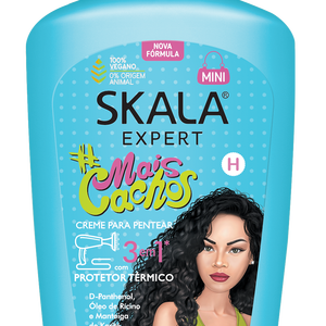 Skala - Expert - Creme para Pentear 3 em 1 mais Cachos 250 Gr - (Net 8.81 Oz) - Product Image 2