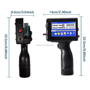 Imprimante <span class=keywords><strong>à</strong></span> jet d'encre portable miniature avec grand écran, encodeur de date numérique <span class=keywords><strong>à</strong></span> plat, machine d'impression sur métal, machine d'impression Peak - Product Image 5