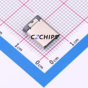 HX TYPE C-M 24P-RIV USB Connector SMD Connector ( Connector Type: Type-C )( Gender: Male )( Mounting Type: Clamp Plate ) - Product Image 1