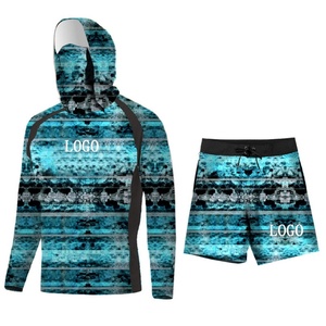 Custom Your Design Sublimation Fishing Jersey Uv Protection Tournament Long Sleeve <b>Men</b> Fishing Hoodie Quick Dry Fishing Shirts - Product Image 3