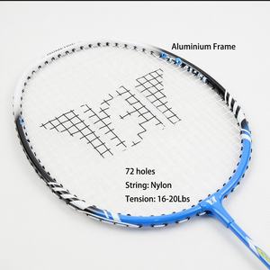 Raquette de badminton en aluminium + acier trempé avec joint en T, sports de plein air pour adolescents/adultes/débutants, personnalisable - Product Image 6