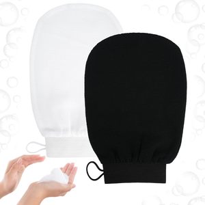 Guante Exfoliante Mitt Body Scrubber (Paquete de <span class=keywords><strong>2</strong></span>)-Exfoliar profundamente y renovar la piel-Excelente para la ducha-Elimina la piel muerta - Product Image 1