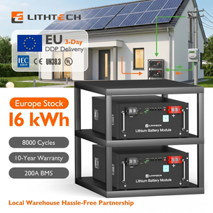 6500 Cycles 5kw 10kw <b>Batteries</b> 51.2V <b>48V</b> 300Ah 100Ah 200Ah BMS Lithium Ion Energy Storage Solar <b>Battery</b> Packs - Product Image 1