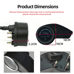Panel de Instrumentos Digital Modificado para Moto, Venta al por Mayor, para DM150 NXR150 MRX125, Mercado Sudamericano - Product Image 2