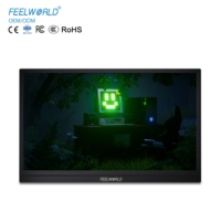 Moniteur portable FEELWORLD DH156 15,6 pouces FHD 1080P avec USB-C et HDMI pour ordinateur portable et jeux, moniteur externe