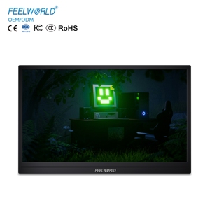 צג נייד FEELWORLD DH156 בגודל 15.6 אינץ' FHD 1080P עם USB-C ו-HDMI למחשב נייד ולמשחקים, צג חיצוני - Product Image 1
